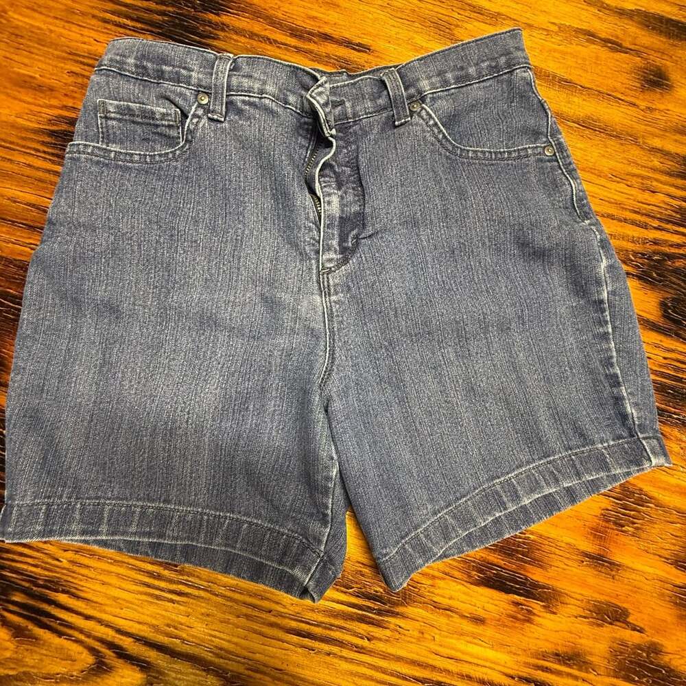 Gloria Vanderbilt Denim Shorts Blue
